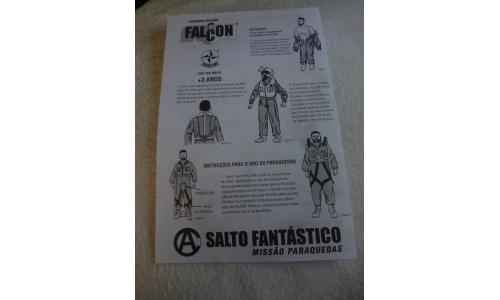 Falcon Boneco Salto Fant�stico - Manual de Instru��es